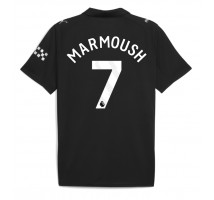 Manchester City Omar Marmoush #7 Koszulka Wyjazdowa 2025-26 Krótki Rękaw